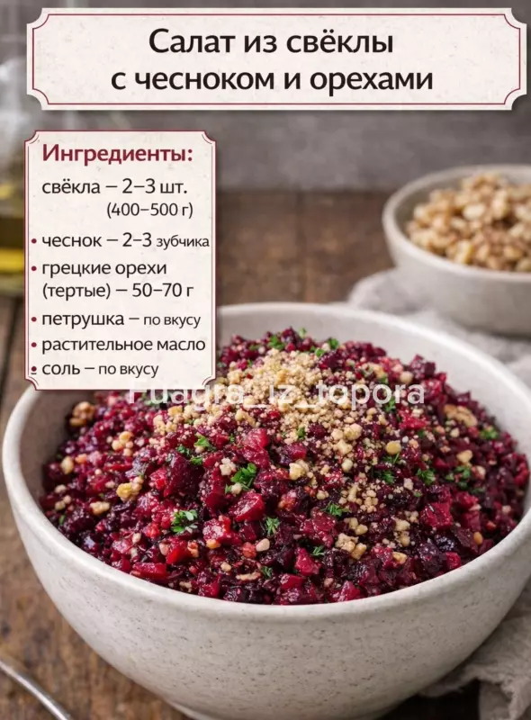 Кулинарная инфографика в рецептах