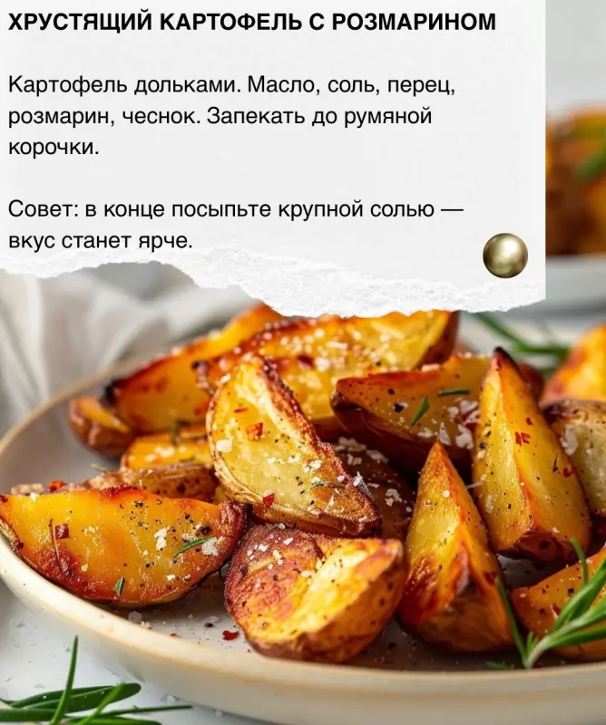 Кулинарная инфографика в рецептах