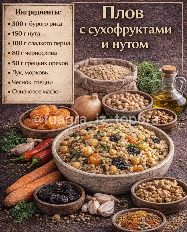 Кулинарная инфографика в рецептах