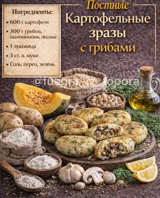 Кулинарная инфографика в рецептах