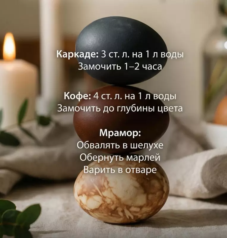 Кулинарная инфографика в рецептах