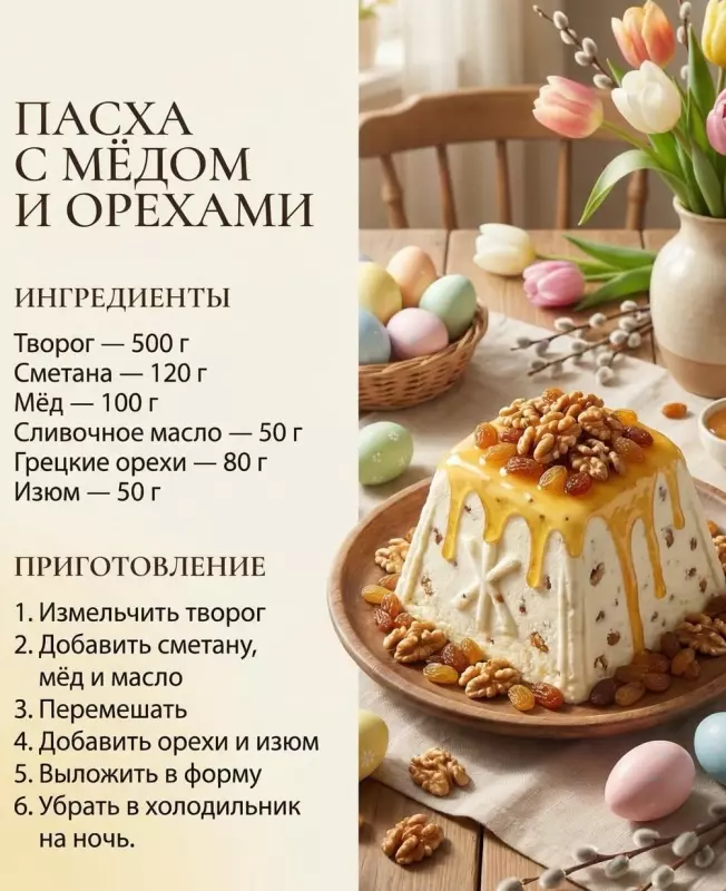 Кулинарная инфографика в рецептах