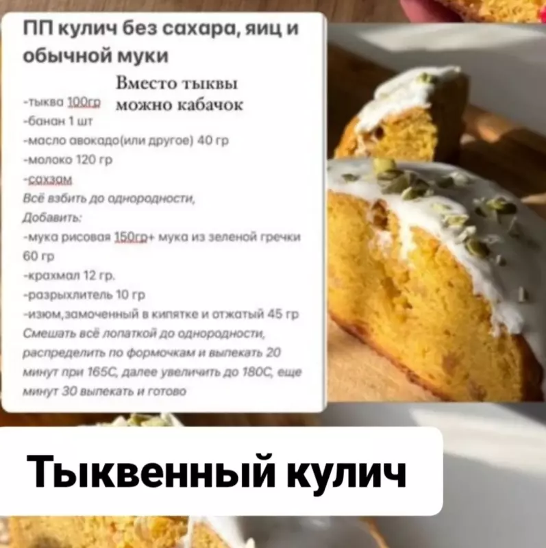 Кулинарная инфографика в рецептах