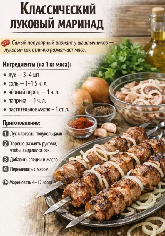 Кулинарная инфографика в рецептах