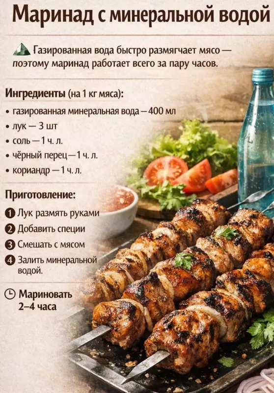 Кулинарная инфографика в рецептах