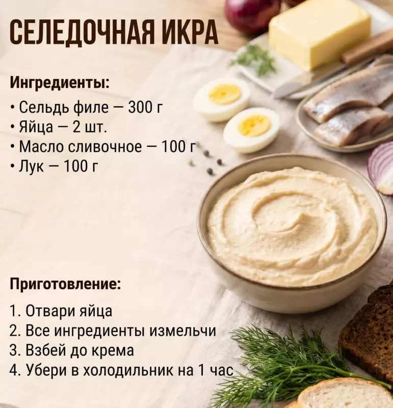 Кулинарная инфографика в рецептах