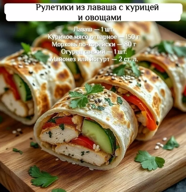 Кулинарная инфографика в рецептах