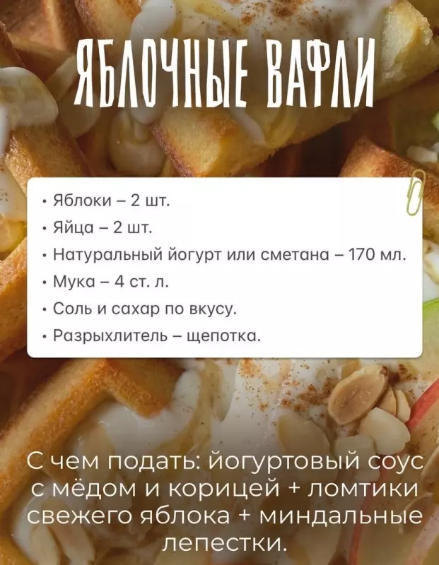 Кулинарная инфографика в рецептах