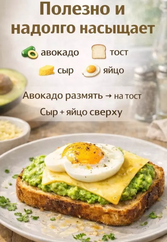 Кулинарная инфографика в рецептах