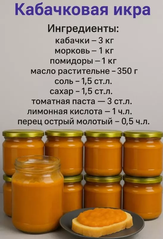 Кулинарная инфографика в рецептах