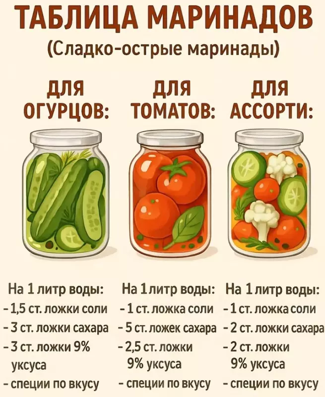 Кулинарная инфографика в рецептах