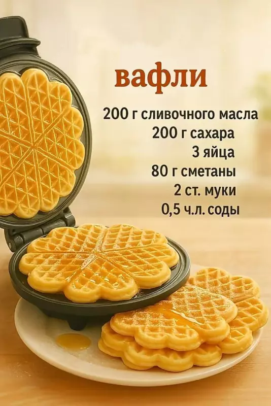 Кулинарная инфографика в рецептах