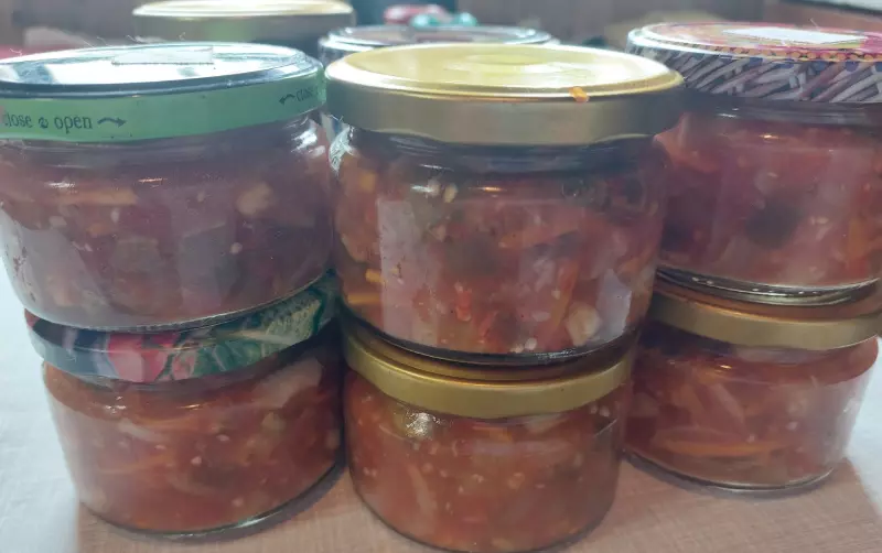 Острая морковка на зиму